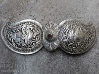 Renaissance hammered silver pafts, pafts, silver, jewelry