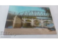 Postcard Maritsa The bridges on the river Maritsa