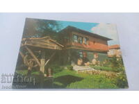 Postcard Panagyurishte Dudek's house 1977
