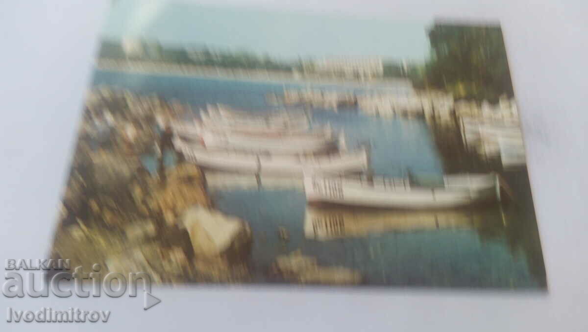 Postcard Primorsko 1987