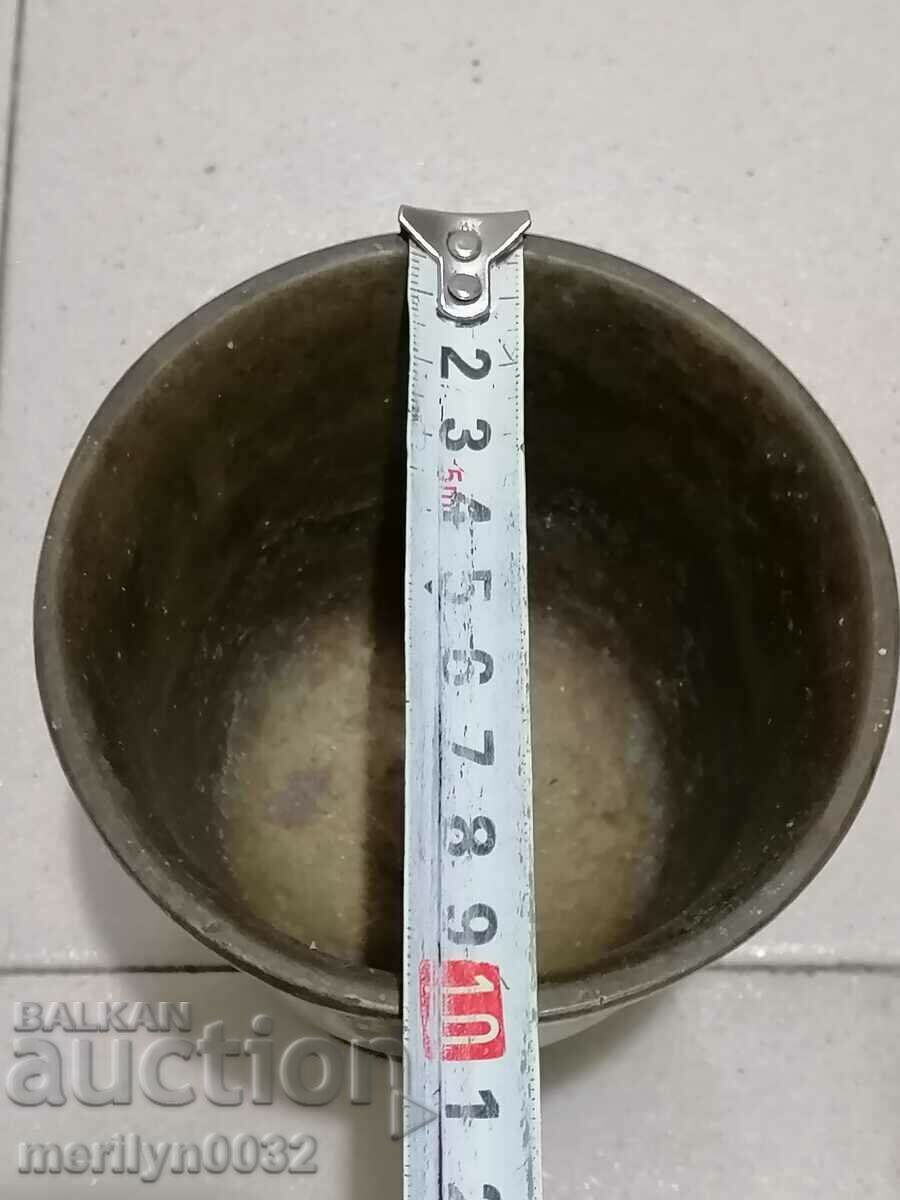 Old bronze mortar, pestle, mortar - 6 Old bronze mortar, pestle, mortar - 6