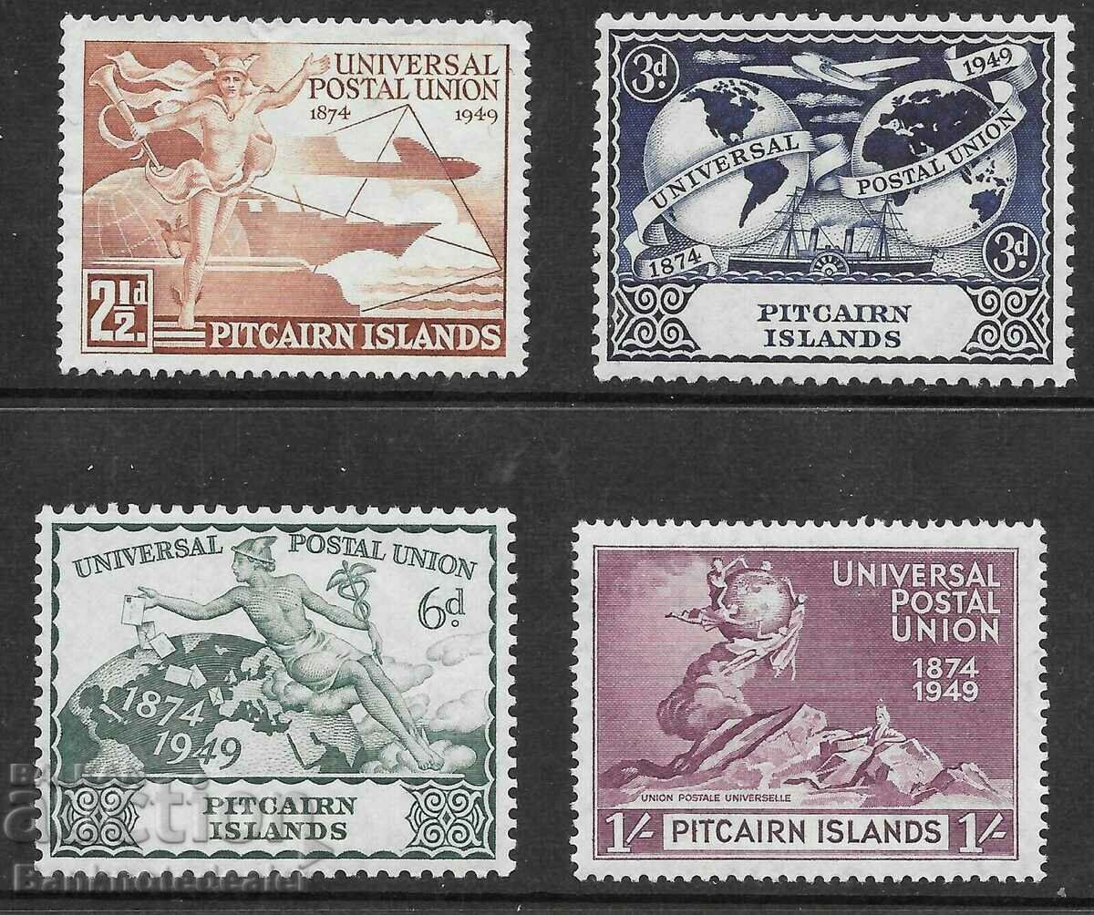 Νησιά Pitcairn 1949 SG13 - 16 MH