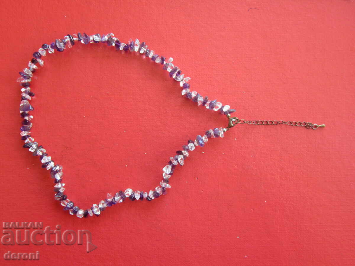 Delivery of Amazing necklace necklace with amethysts Delivery of Amazing necklace necklace with amethysts