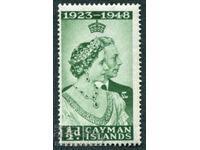CAYMAN ISLANDS 1948 1-2d SG129 MH Royal Silver Wedding