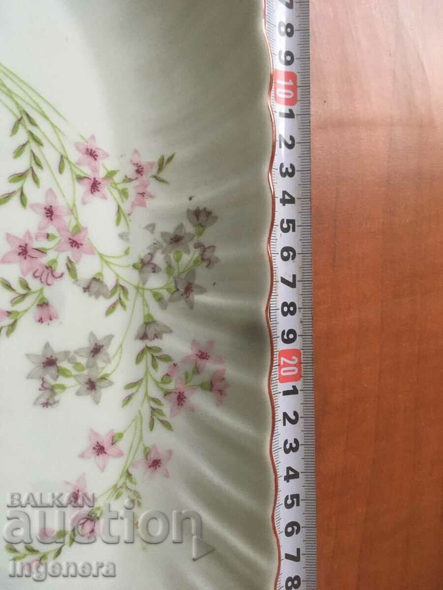 PORCELAIN PLATEAU TRAY BULGARIA - 6 PORCELAIN PLATEAU TRAY BULGARIA - 6