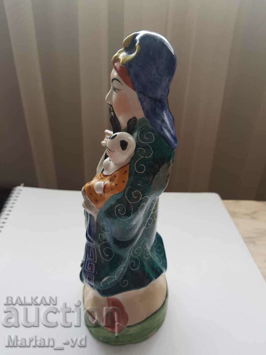 Παράδοση Μια παλιά κινέζικη φιγούρα από πορσελάνη Παράδοση Μια παλιά κινέζικη φιγούρα από πορσελάνη