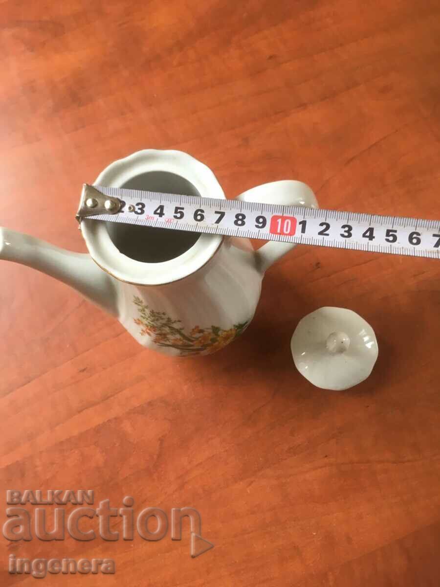 Auction  PORCELAIN TEAPOT JUG BULGARIA