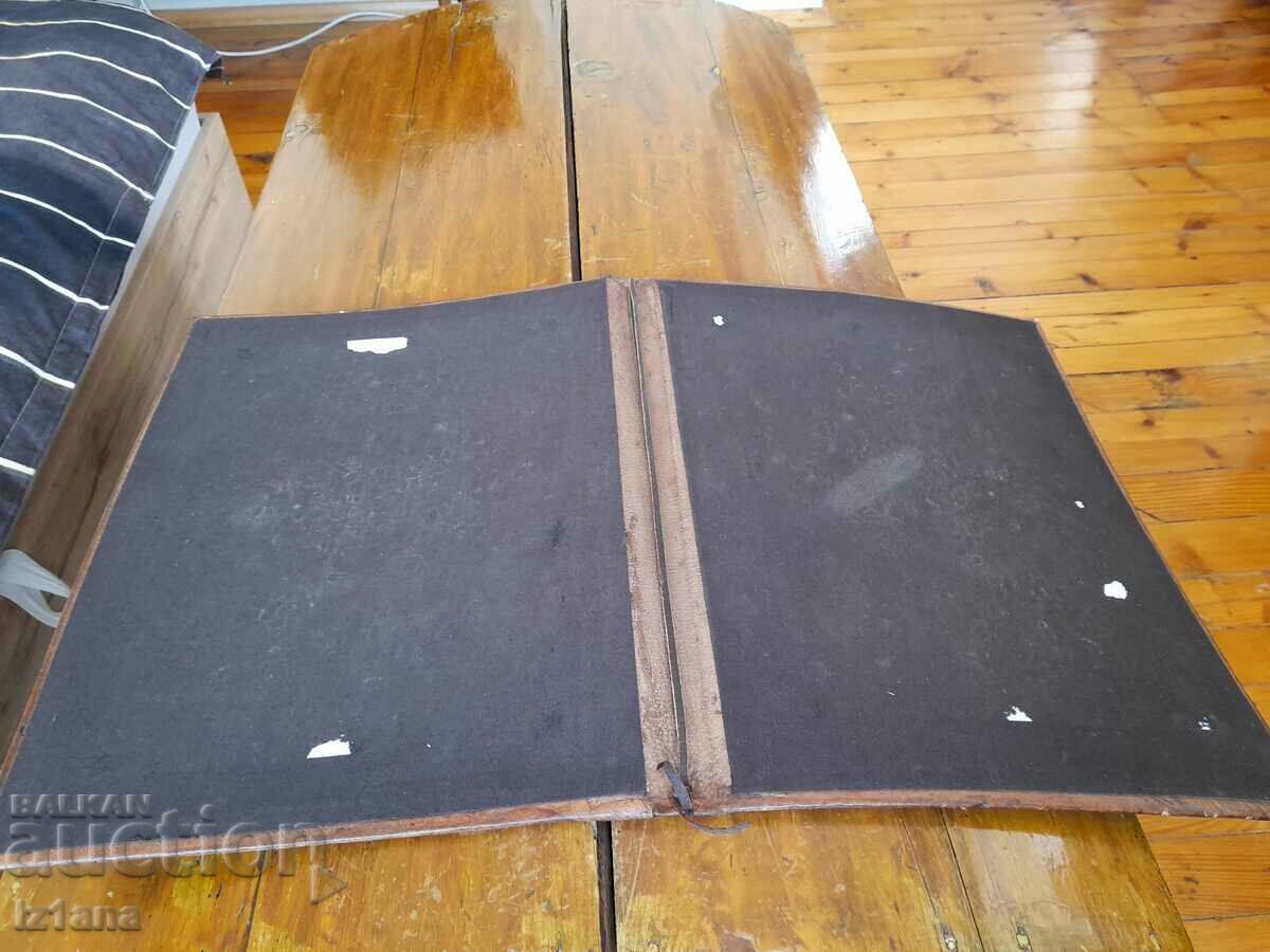 Old leather folder - 6 Old leather folder - 6