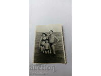 Φωτογραφία Άνδρας γυναίκα και αγοράκι στη θάλασσα