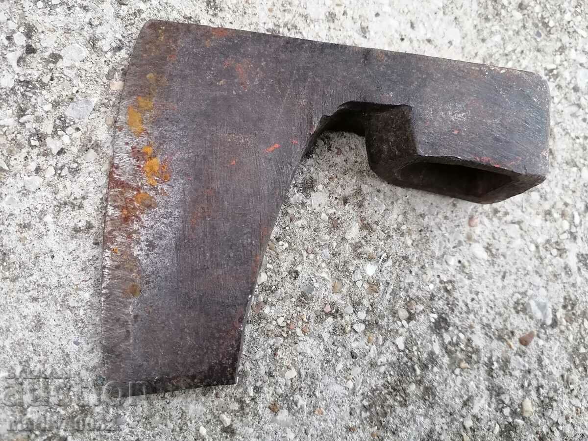 Auction An old ax shaft tool wrought iron Auction An old ax shaft tool wrought iron