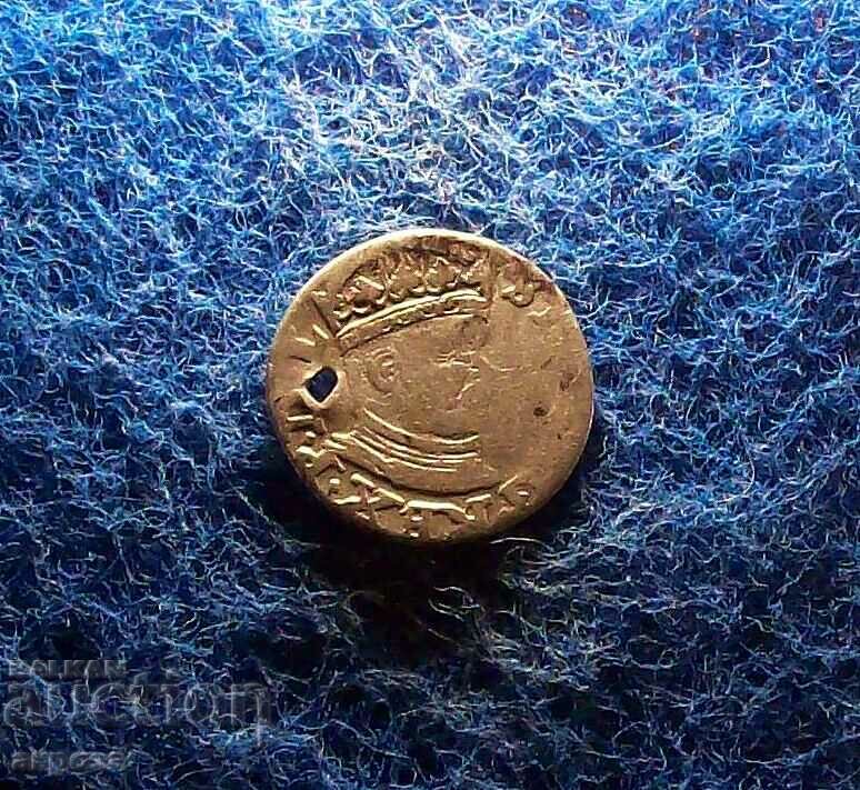 Stephen Bathory silver penny 1586
