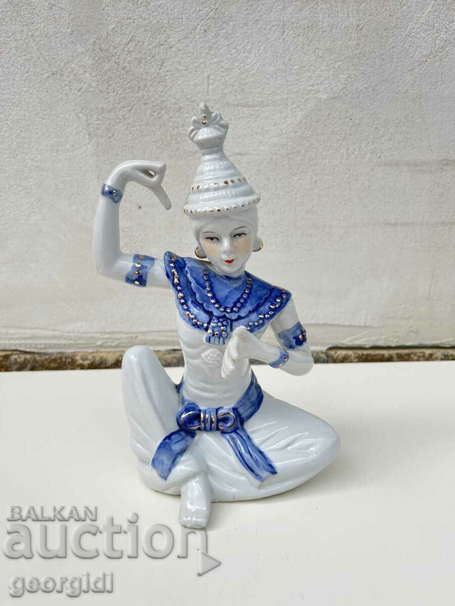 Porcelain figure of Krishna. №2442