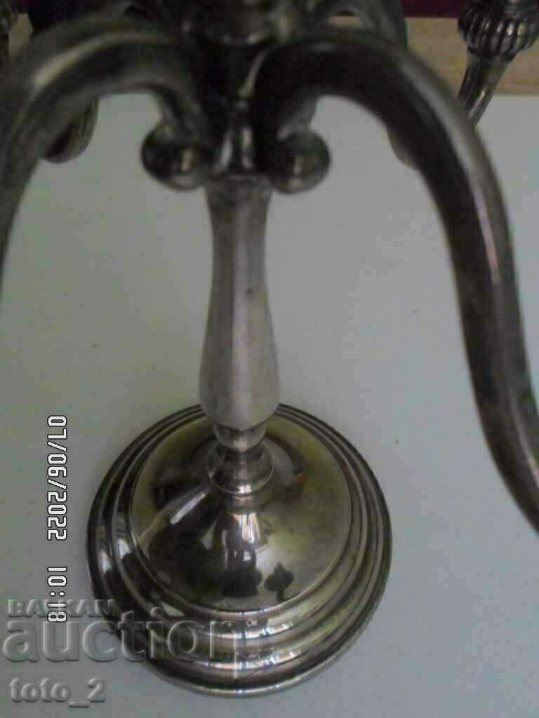 Auction  BEAUTIFUL METAL CANDLE HOLDER