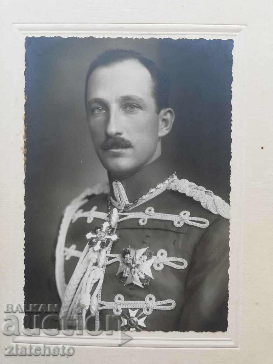 Δημοπρασία Παλιά εικόνα Tsar Boris Δημοπρασία Παλιά εικόνα Tsar Boris