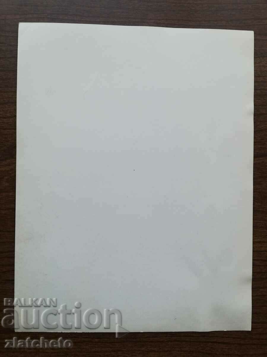 Auction An old photo of a painting by the artist Stoyan Sotirov Auction An old photo of a painting by the artist Stoyan Sotirov