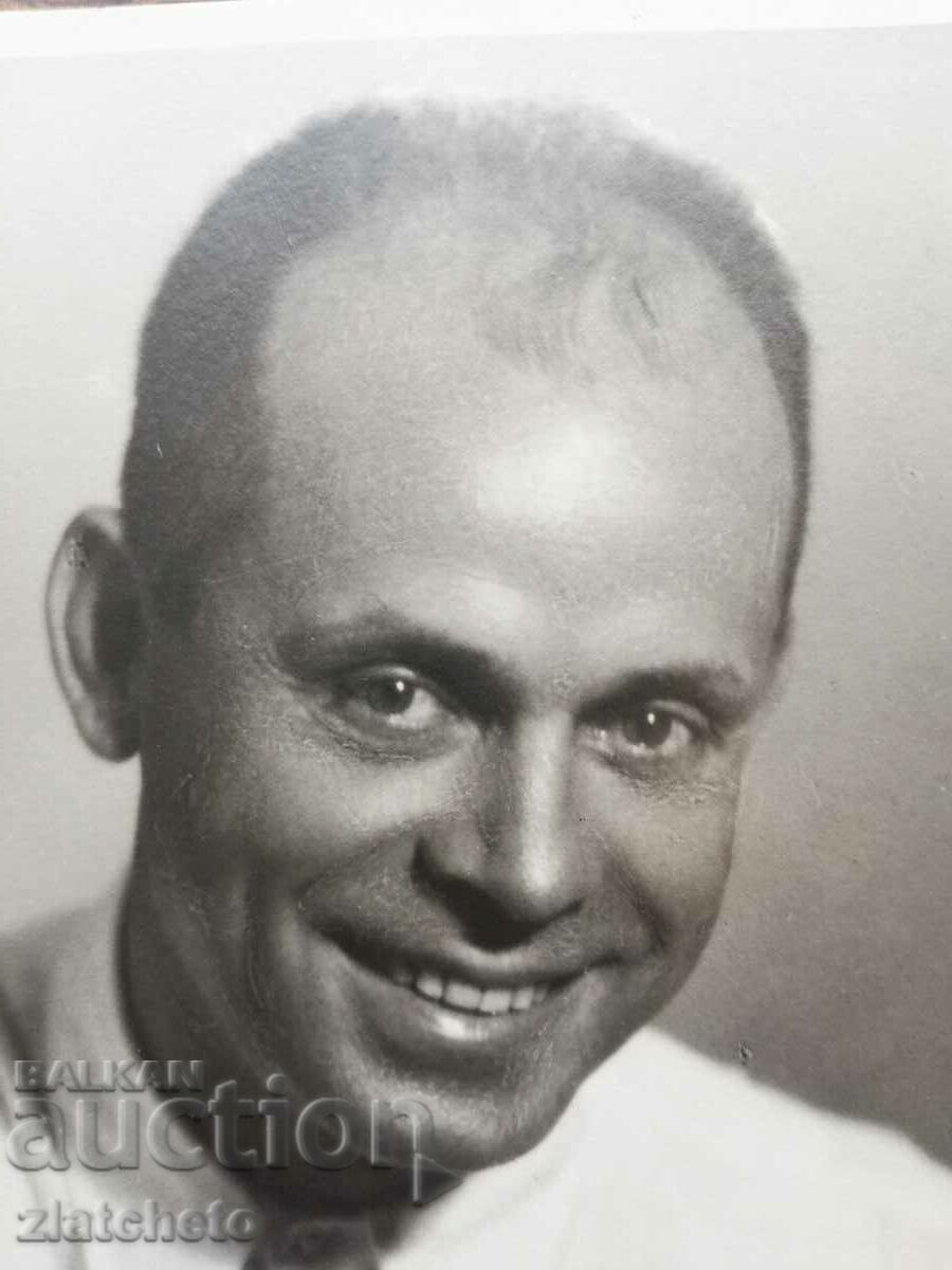 Auction  Old photo by the artist Stoyan Sotirov