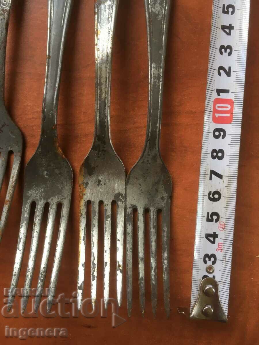FORCELE DE FURCI CALCAT VECHI-5 BUC - 6 FORCELE DE FURCI CALCAT VECHI-5 BUC - 6