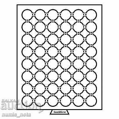 LEUCHTTURM MB boards with 42 round sockets Ø 30 mm. (24 mm) with price 48.00 BGN | € 24.54 LEUCHTTURM MB boards with 42 round sockets Ø 30 mm. (24 mm) with price 48.00 BGN | € 24.54