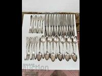 Unique silver-plated set of SOLINGEN utensils. №2455