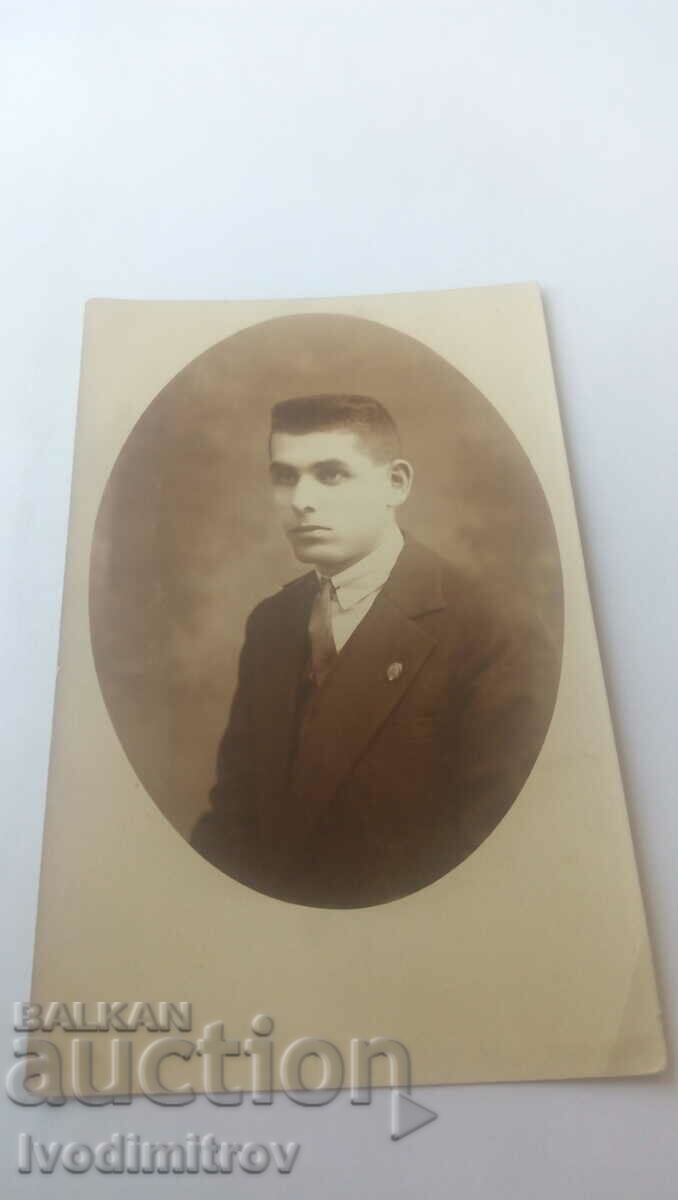 Снимка София Млад мъж с костюм 1930