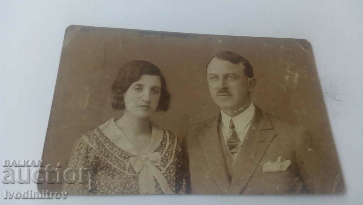 Fotografie Sofia Bărbat și Femeie 1930