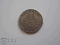 moneda Gabon 500 franci 1985; monedă Gabon 500 franci 1985