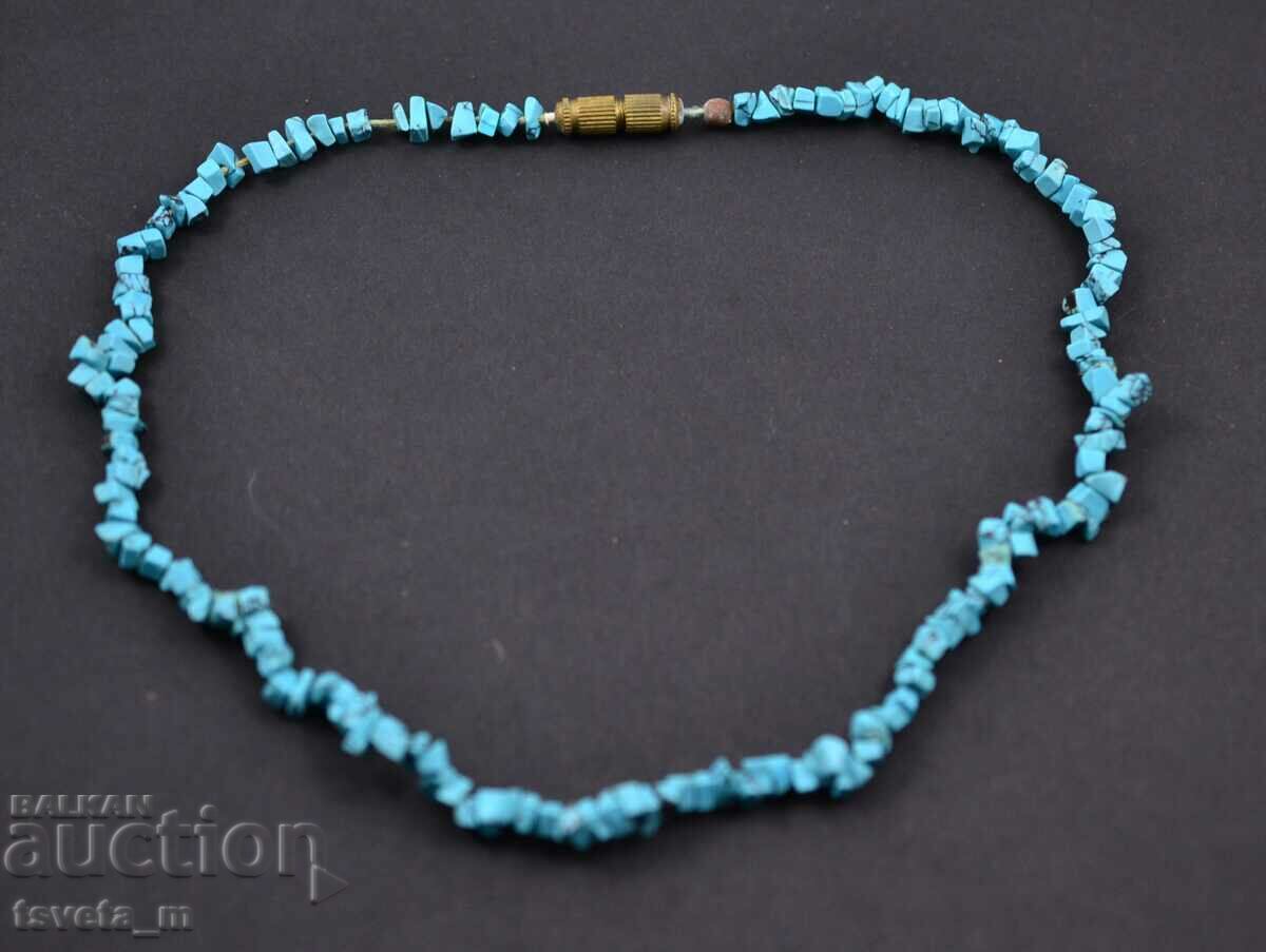 Necklace, turquoise