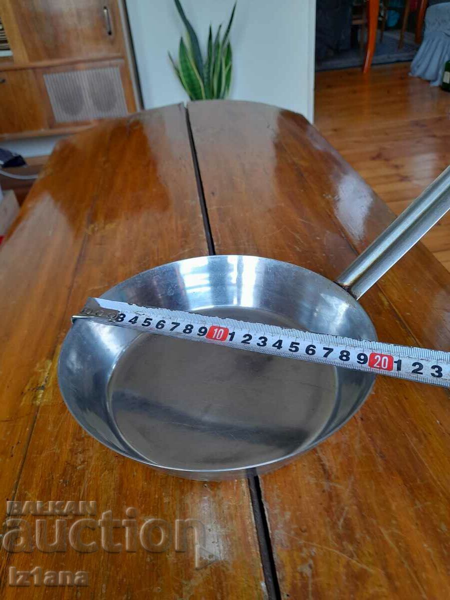 Old stainless pan, stainless steel - 5 Old stainless pan, stainless steel - 5