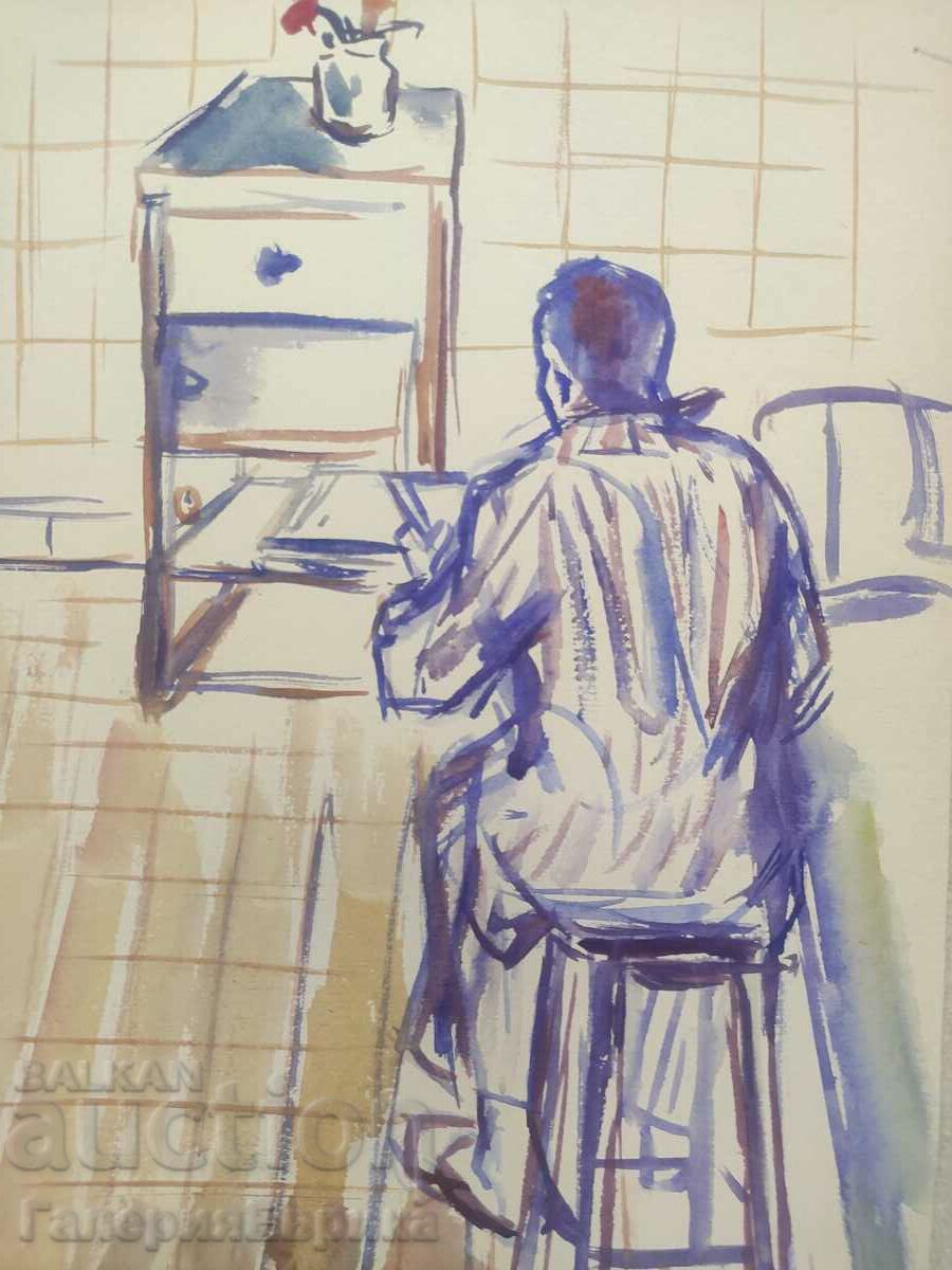 Auction  Masterful drawing