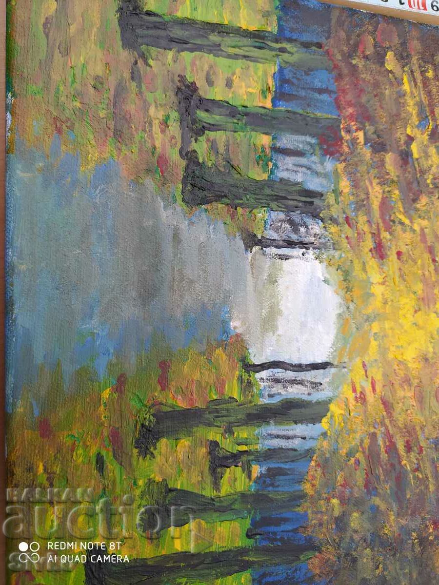 Auction  Picture of Autumn in the park