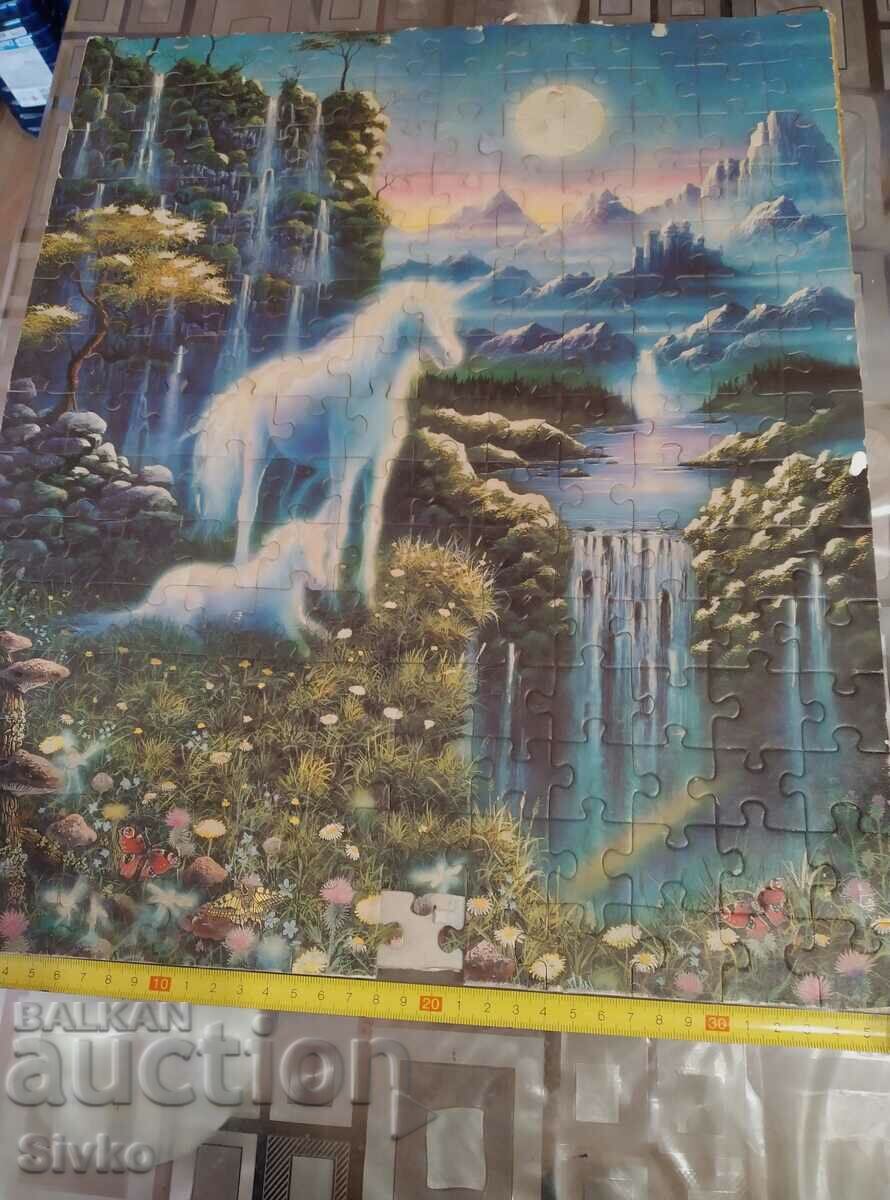 Παζλ Μονόκερος τακτοποιημένο κολλημένο με τιμή 0.99 BGN | € 0.51 Παζλ Μονόκερος τακτοποιημένο κολλημένο με τιμή 0.99 BGN | € 0.51