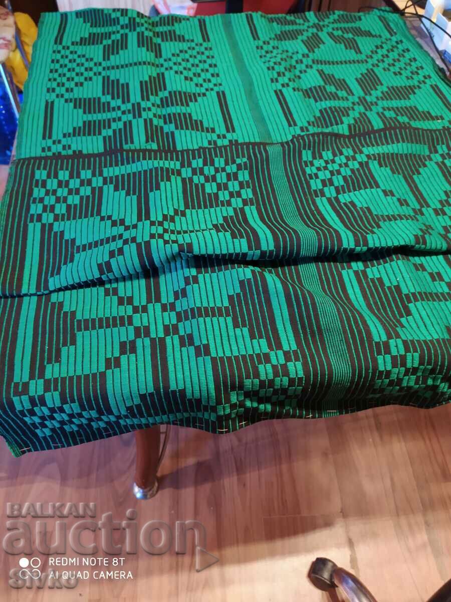 Carpet rug quilt green
