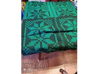 Carpet rug quilt green