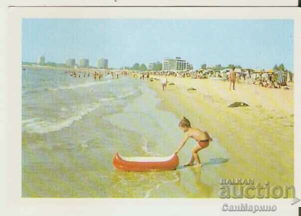 Card Bulgaria Sunny Beach Plaja 6 **