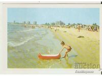 Card Bulgaria Sunny Beach The beach 6 **