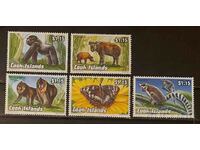 Cook Islands 1993 Fauna / Endangered animals / Butterflies 15 € MNH