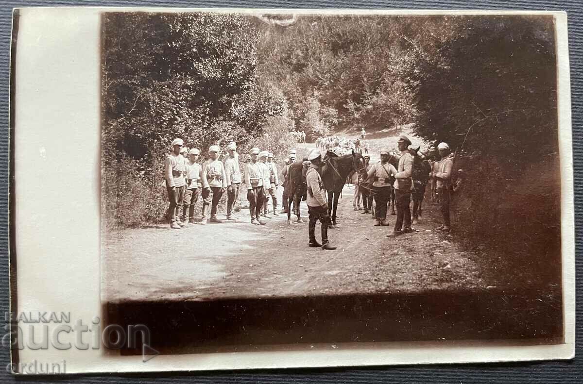 2487 Regatul Bulgariei ofițeri de cavalerie Kotel 1922 ..