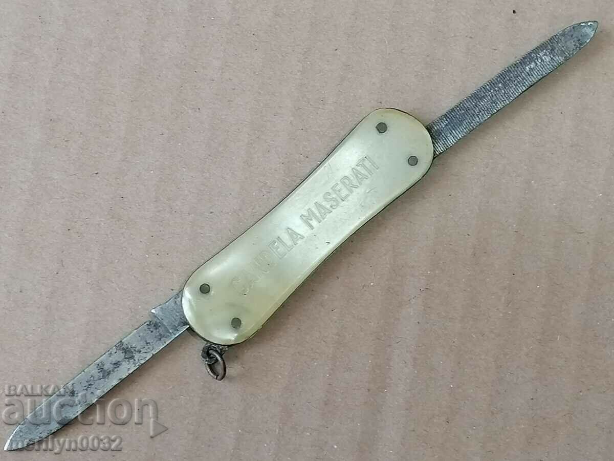 German knife Ts-vo Bulgaria knife knife nail file with price 60.00 BGN | € 30.68 German knife Ts-vo Bulgaria knife knife nail file with price 60.00 BGN | € 30.68