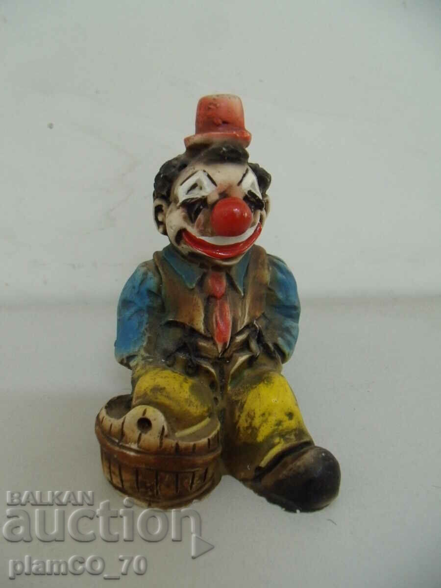 № * 6309 old clown figurine - size 8/6/5 cm