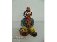№ * 6309 old clown figurine - size 8/6/5 cm