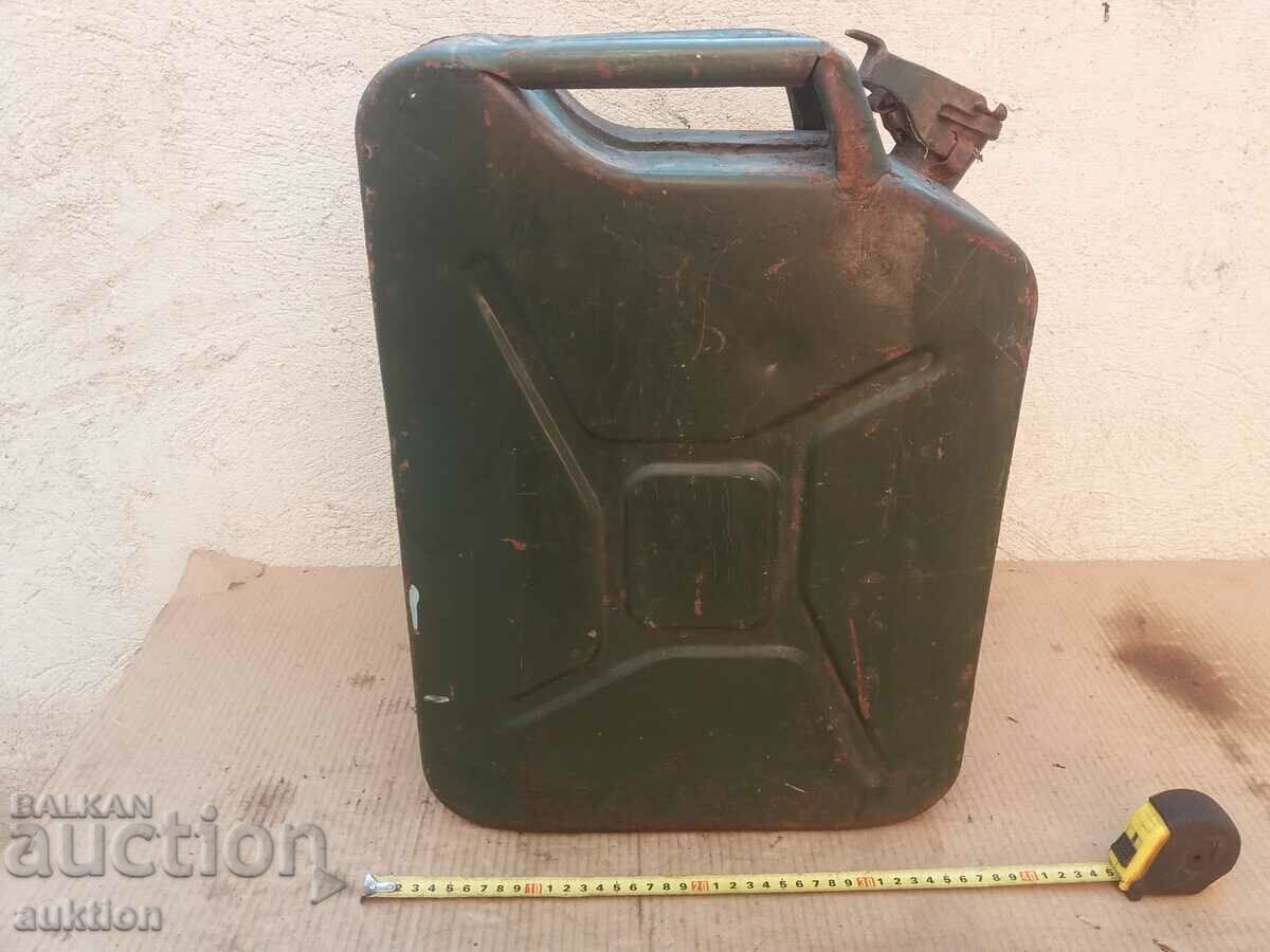 METAL TUBE FOR FUEL, WATER 20 LITERS - 5 METAL TUBE FOR FUEL, WATER 20 LITERS - 5