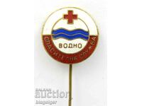 Water Rescue Service-Red Cross-Social-Enamel