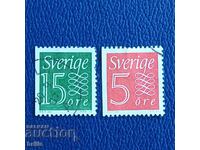 SWEDEN 1967 - TWO STAMPS