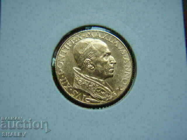 100 Lire 1948 Vaticana - AU/Unc (gold) - 7 100 Lire 1948 Vaticana - AU/Unc (gold) - 7
