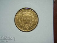 20 λιρέτες 1881 Ιταλία - AU/Unc (χρυσός)