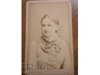 OLD PHOTO - CARDBOARD - 19TH CENTURY - w061