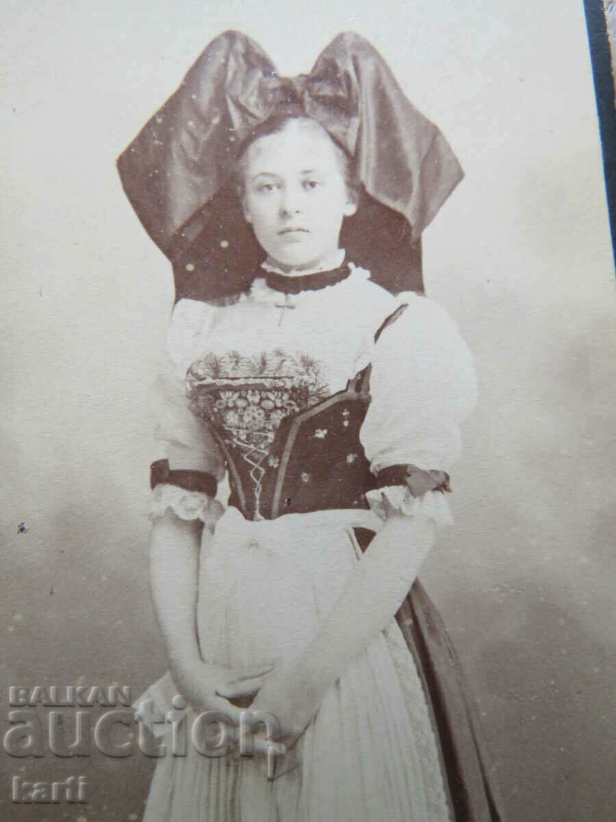 OLD PHOTO - CARDBOARD - 19TH CENTURY - g065 with price 17.99 BGN | € 9.20 OLD PHOTO - CARDBOARD - 19TH CENTURY - g065 with price 17.99 BGN | € 9.20