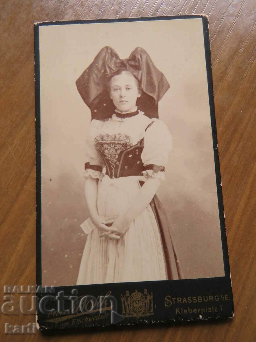 OLD PHOTO - CARDBOARD - 19TH CENTURY - g065