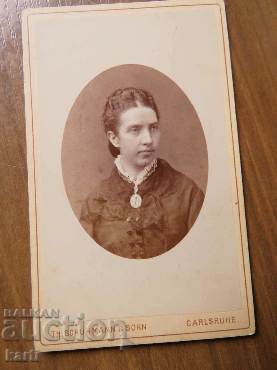 OLD PHOTO - CARDBOARD - 19TH CENTURY - g066