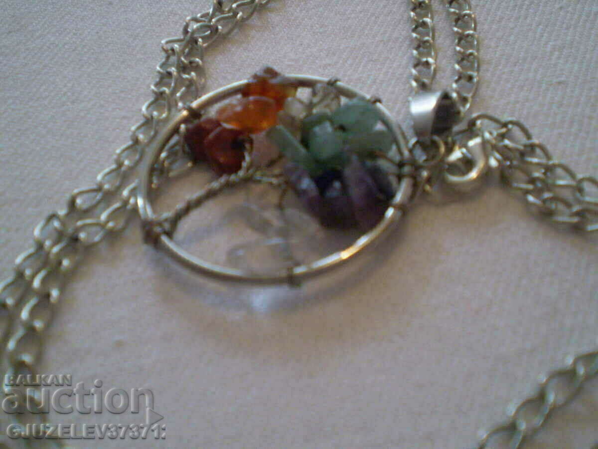 Κρεμαστό από φυσικά ορυκτά «Το δέντρο της ζωής - 5